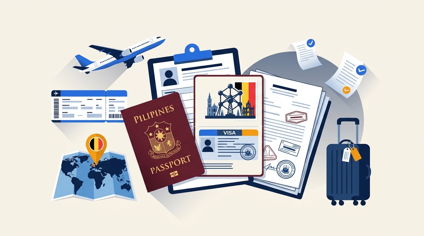 Belgium Schengen Visa for Filipino Citizens in the Philippines (2026)