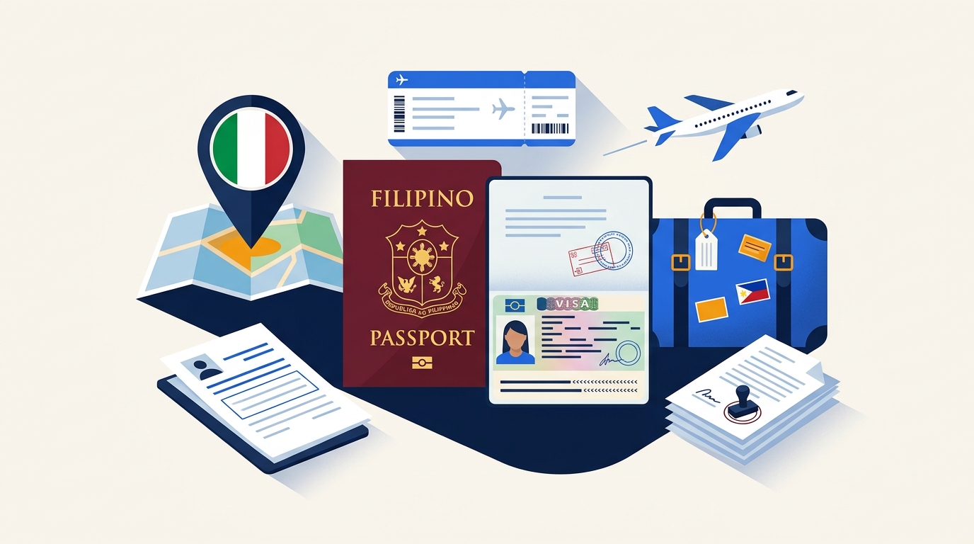 Italy Schengen Visa for Filipino Citizens in the Philippines (2026)