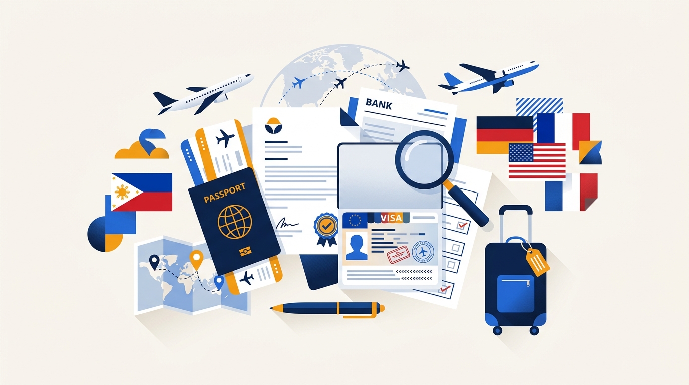 Schengen Visa Employment Documents for Filipino Applicants in the US 2026