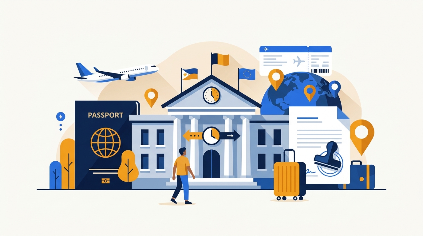 Schengen Visa Processing Time Changes for Filipino Applicants in the US 2026