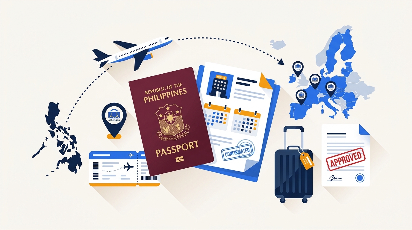Schengen Visa Proof of Accommodation: Complete Guide for Filipino Applicants in the Phi…